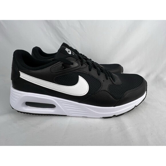 NIKE AIR MAX SC Mens Size 14 Black White Running Walking Sneakers EUC